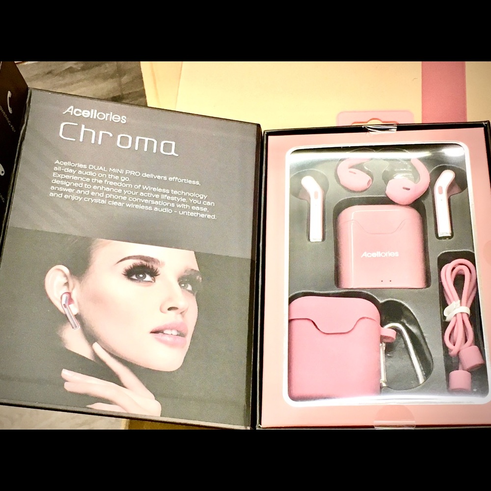 Acellories chroma wireless earbuds